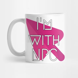 Non Player Character Computer Love Robot gift idea Mug